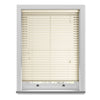 50mm Wood Essence Wooden Venetian Made To Measure Blind Fine Grain Linara Cream