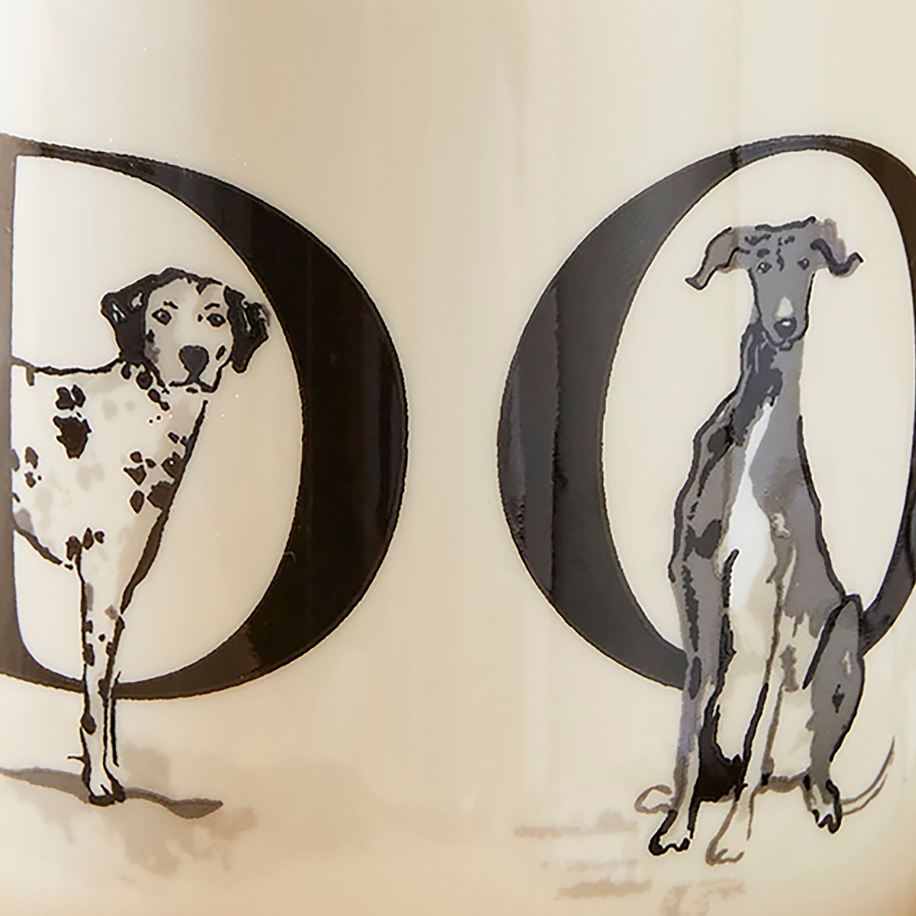 Ulster Weavers Country Dogs Bone China Mug Brown