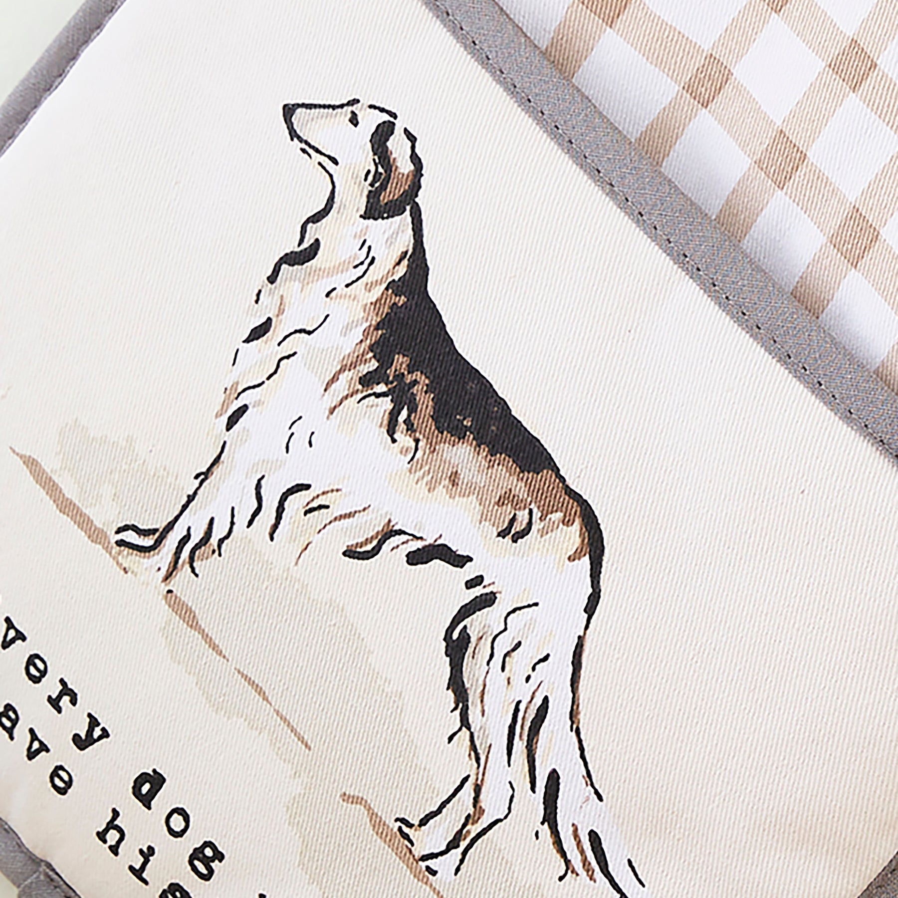 Ulster Weavers Country Dogs Thermal Pot Mitt Oven Glove Brown