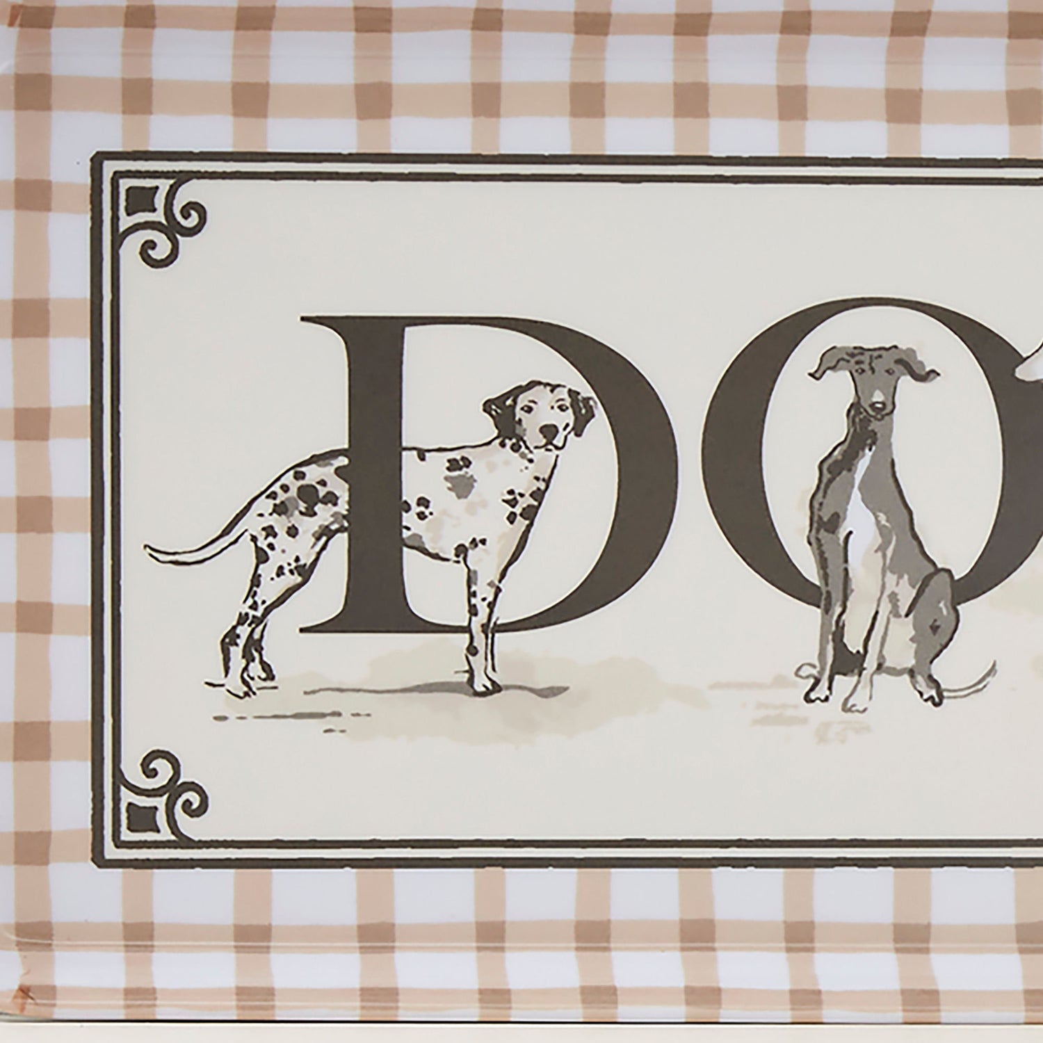 Ulster Weavers Country Dogs Small Tray Brown