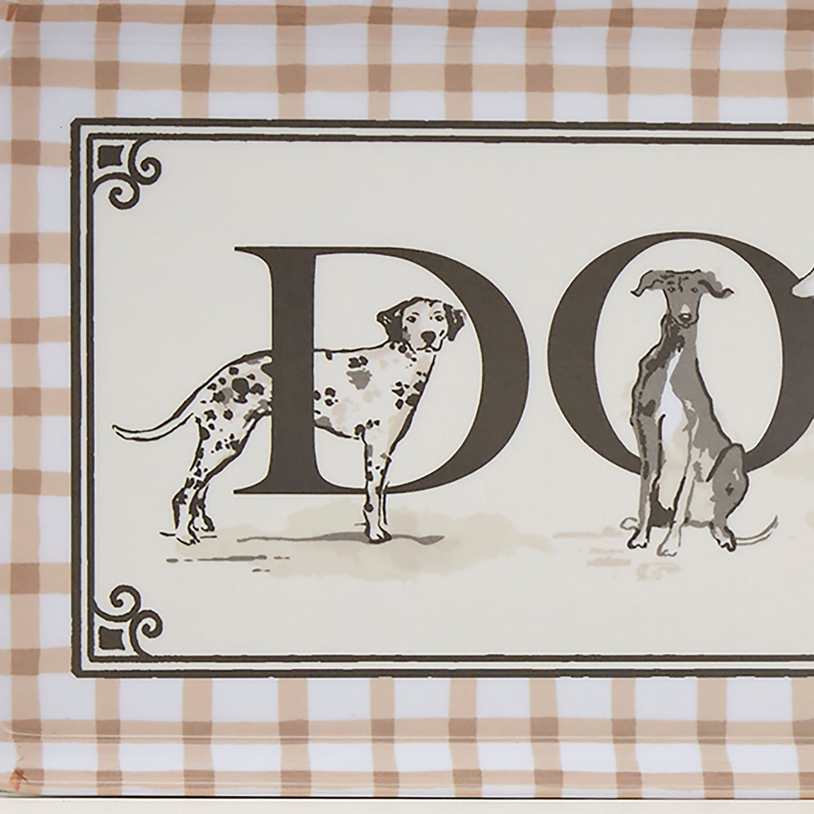 Ulster Weavers Country Dogs Small Tray Brown