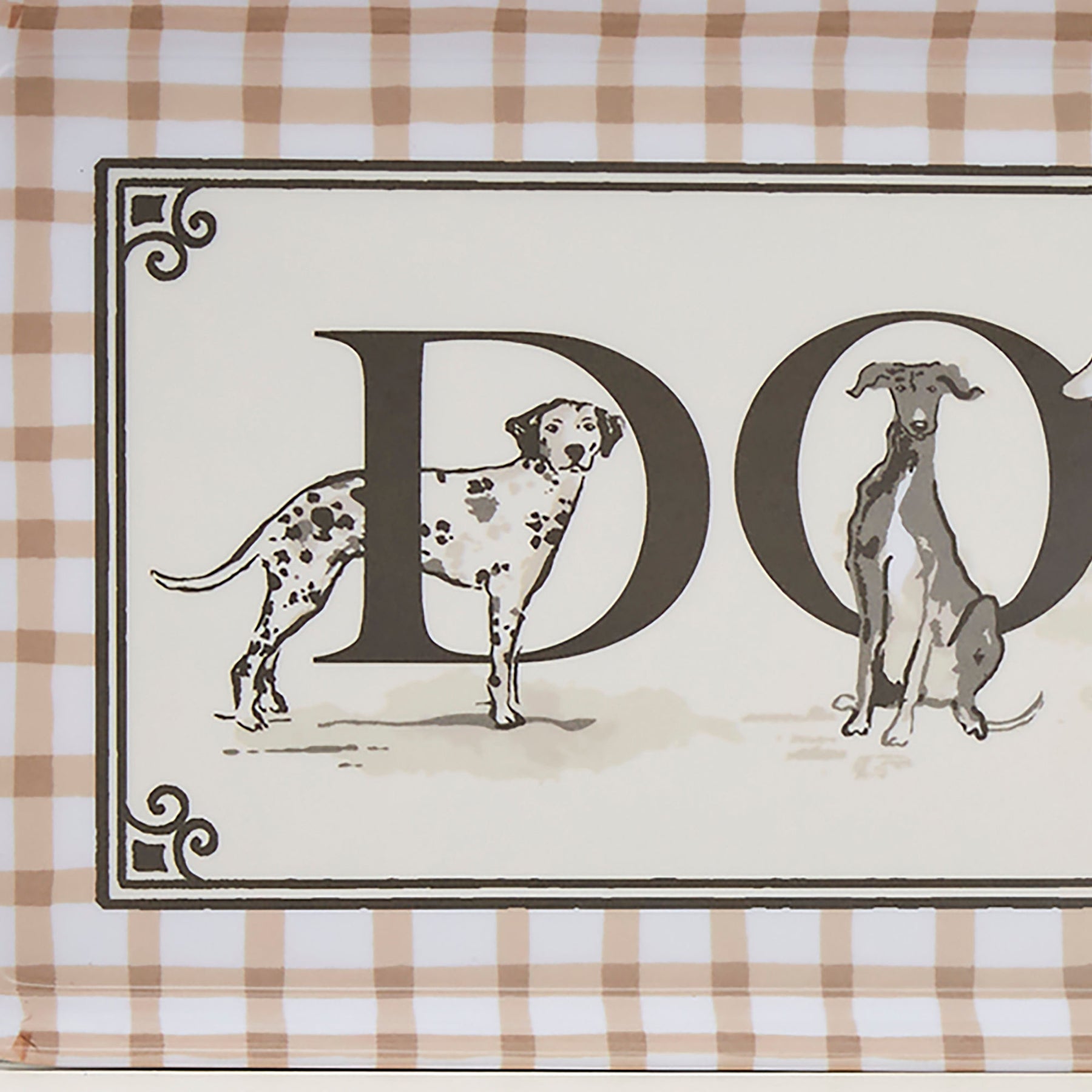 Ulster Weavers Country Dogs Small Tray Brown