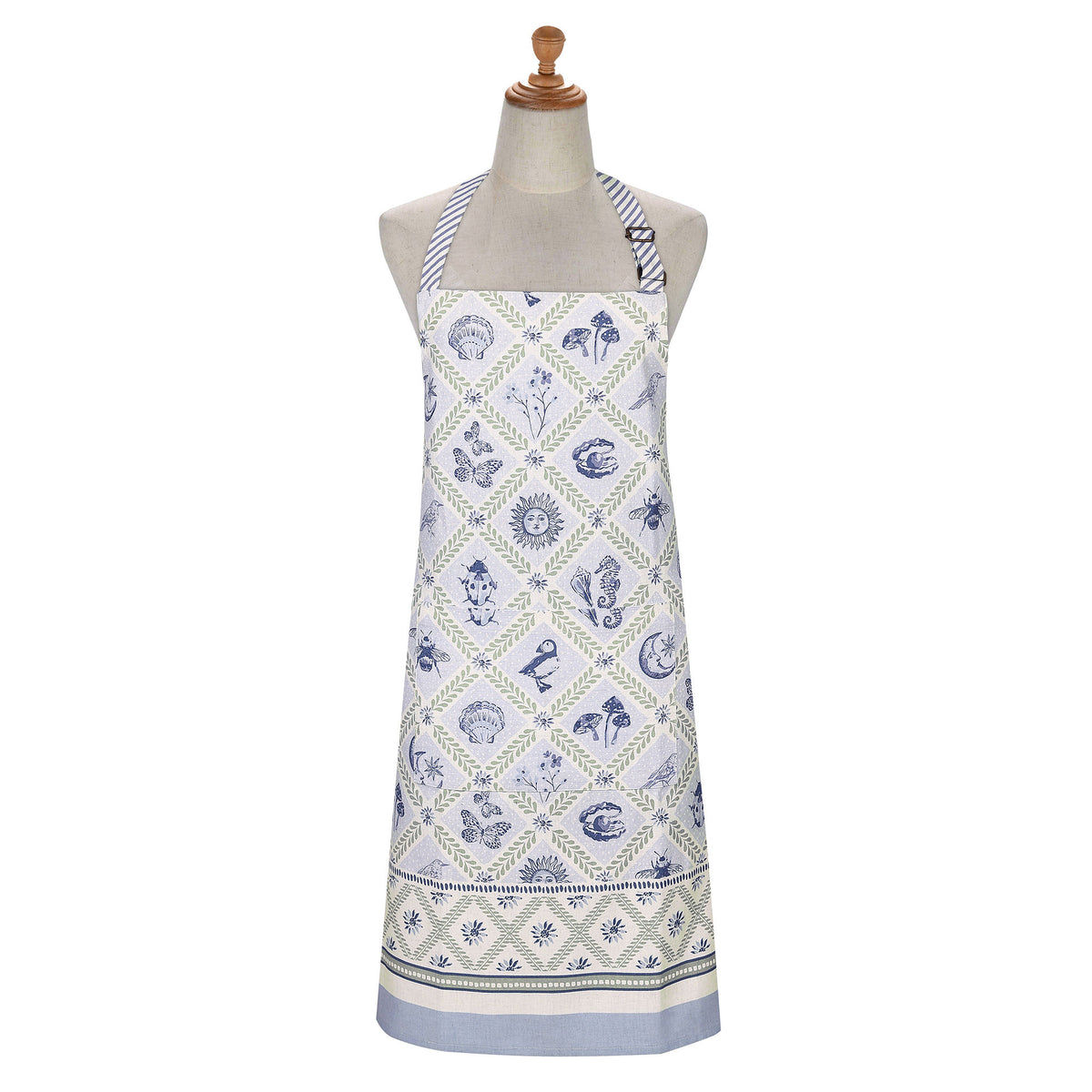 Ulster Weavers Coastal Treasures Cotton Apron Blue