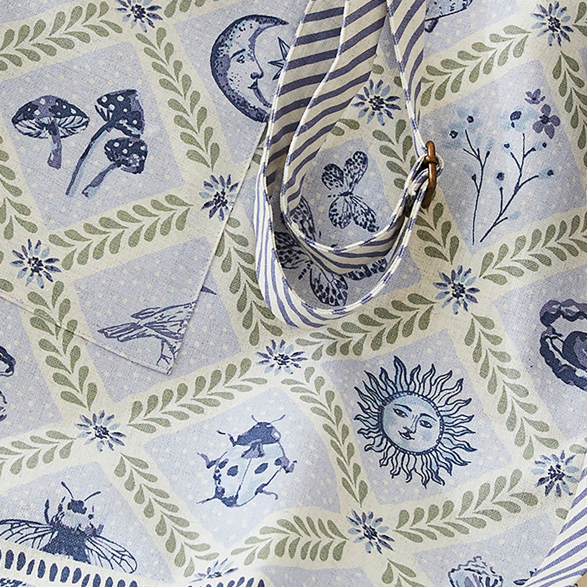Ulster Weavers Coastal Treasures Cotton Apron Blue