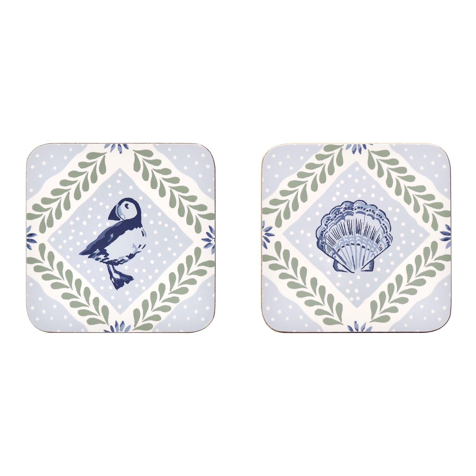 Ulster Weavers Coastal Treasures Pack of 4 Coasters Blue