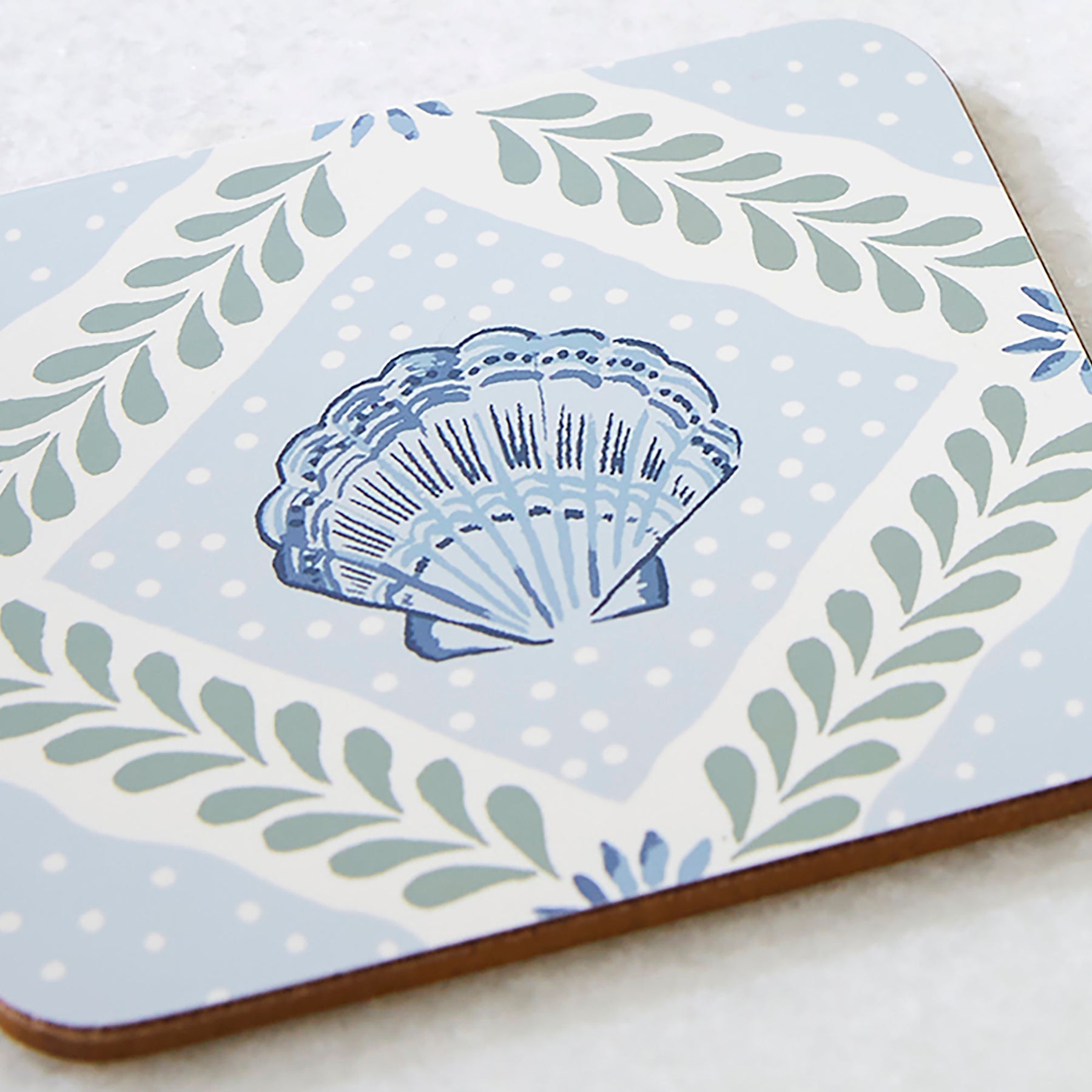 Ulster Weavers Coastal Treasures Pack of 4 Coasters Blue