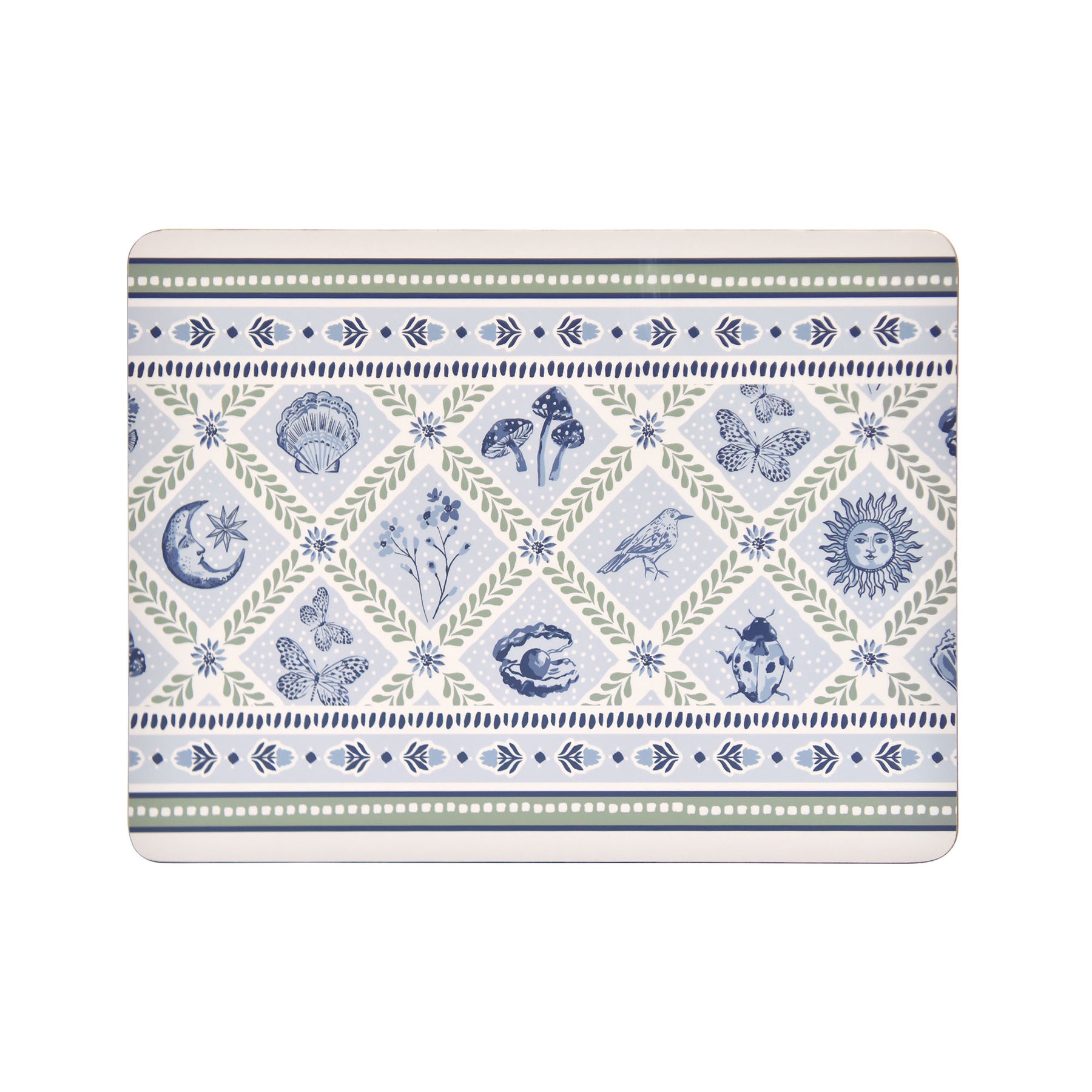 Ulster Weavers Coastal Treasures Pack of 4 Placemats Blue