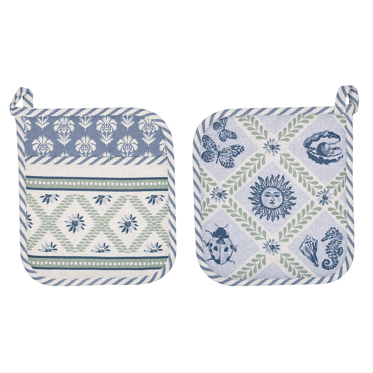 Ulster Weavers Coastal Treasures Thermal Pot Mitt Oven Glove Blue