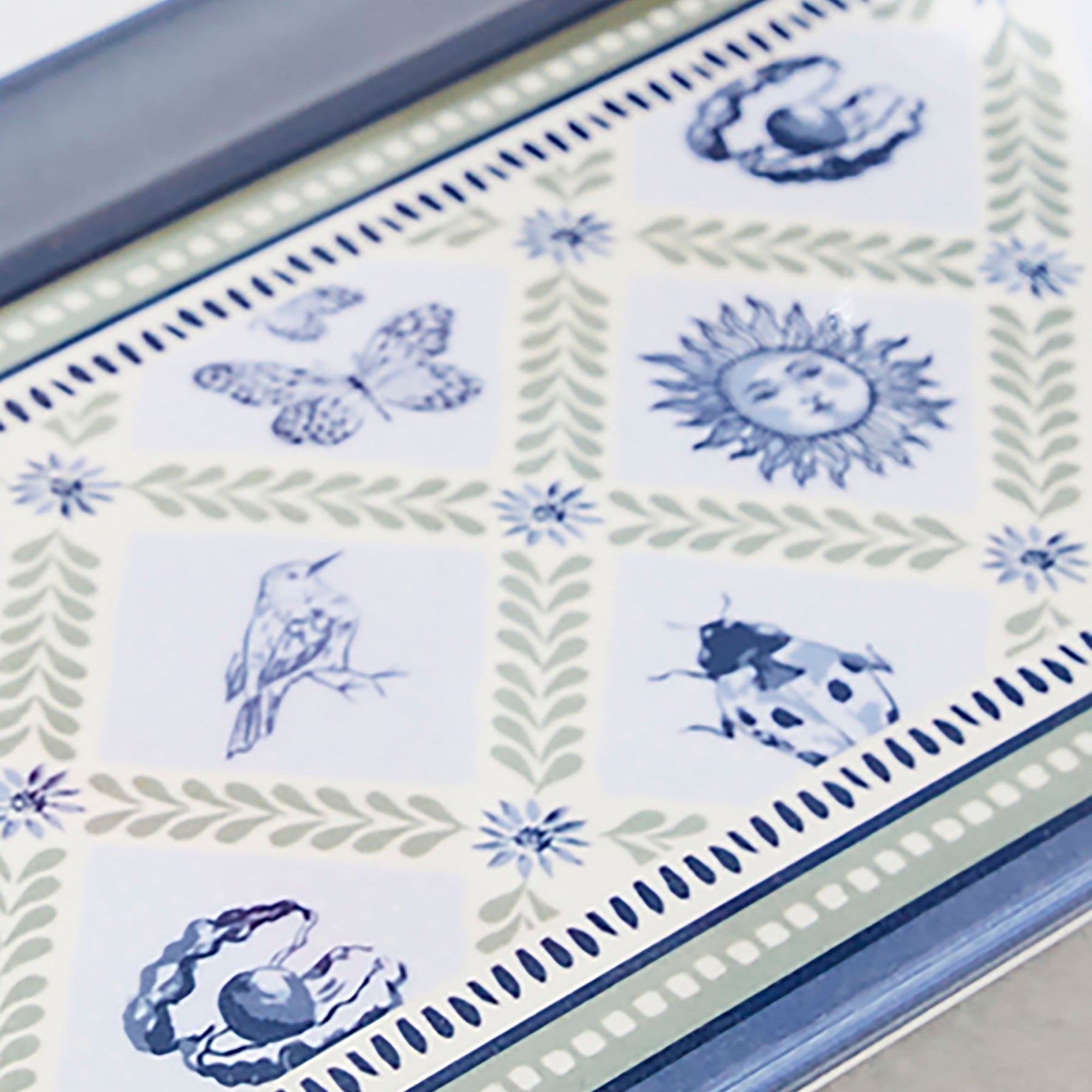 Ulster Weavers Coastal Treasures Small Tray Blue