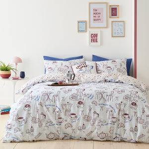 Coffee Club Bedding From £12.64