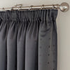 Madison Ready Made Pencil Pleat Curtains Charcoal