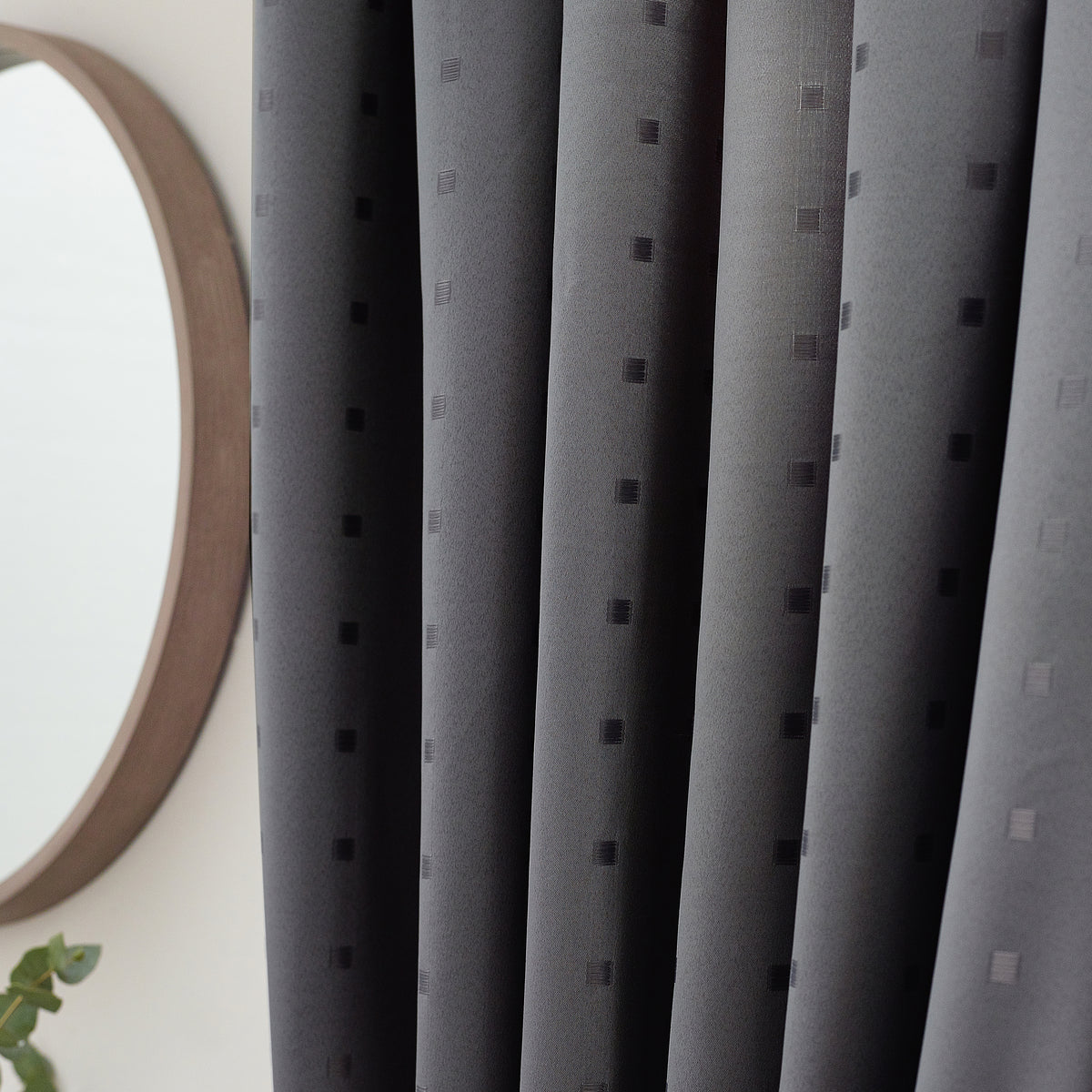 Madison Ready Made Pencil Pleat Curtains Charcoal