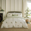 Wylder Nature Charlecote Duvet Cover Bedding Set Green Natural
