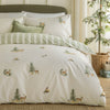 Wylder Nature Charlecote Duvet Cover Bedding Set Green Natural
