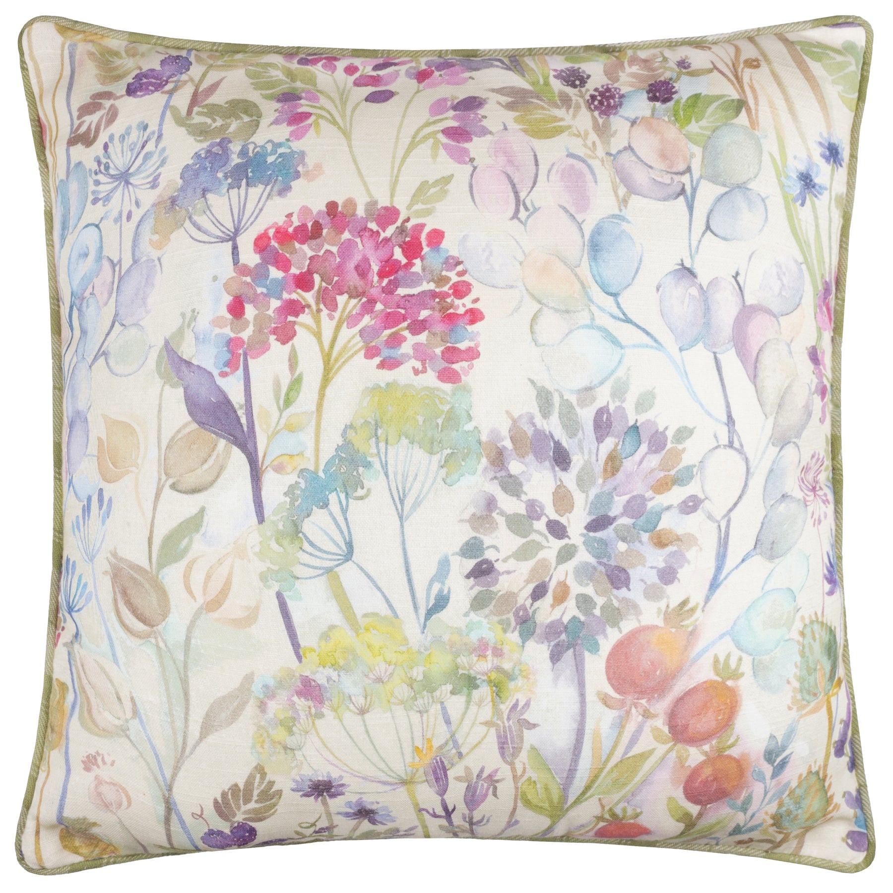 Voyage Maison Country Hedgerow Outdoor Filled Cushion 45cm x 45cm Moss