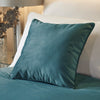 Laurence Llewelyn-Bowen Chic Velvet Touch 150cm x 220cm Bedspread Teal