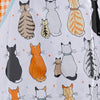 Ulster Weavers Cats In Waiting PVC Apron Orange