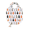 Ulster Weavers Cats In Waiting Easy Fold Packable Bag Orange