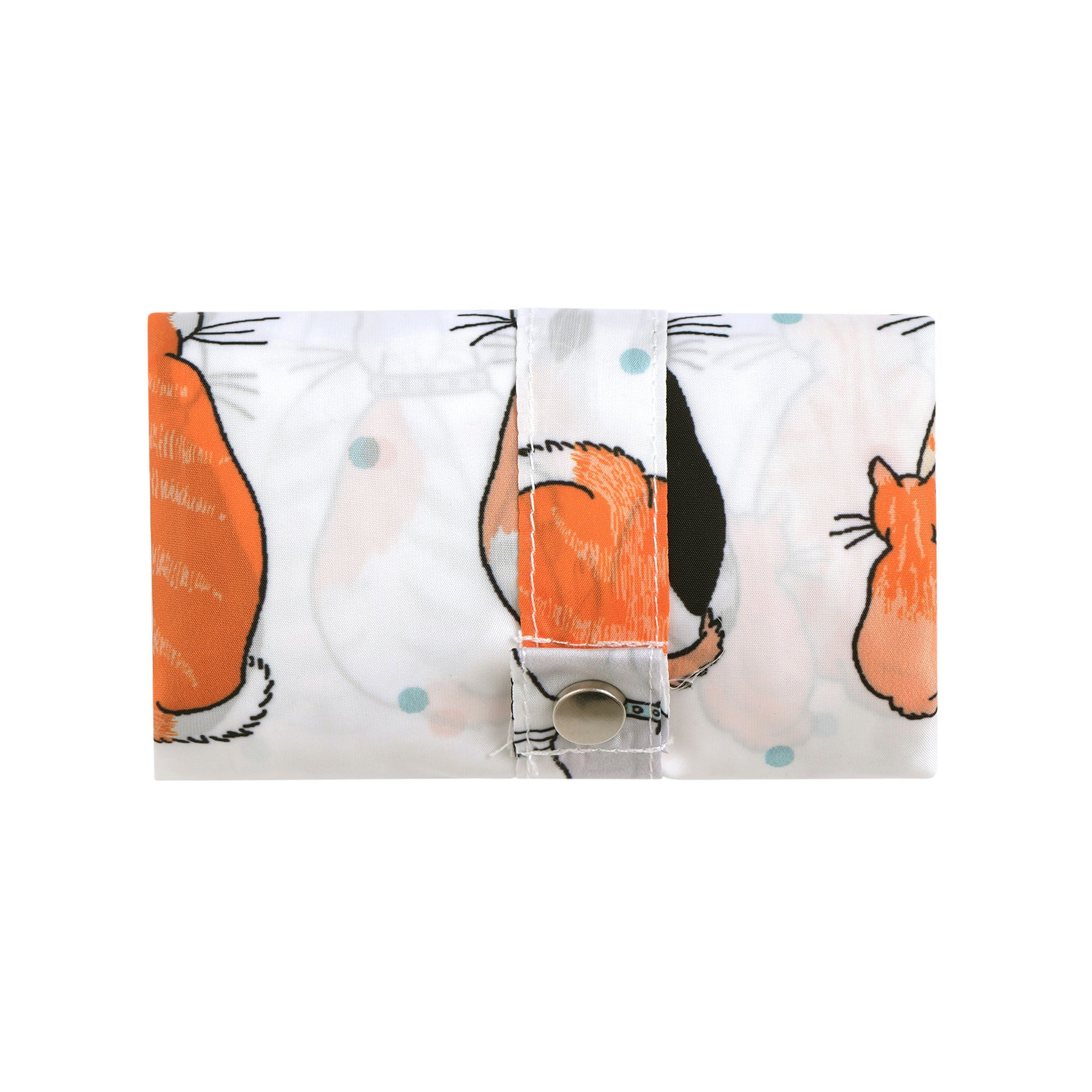 Ulster Weavers Cats In Waiting Easy Fold Packable Bag Orange