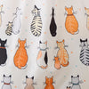 Ulster Weavers Cats In Waiting Easy Fold Packable Bag Orange