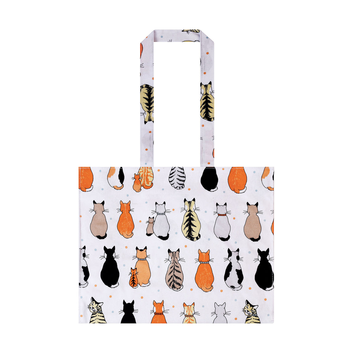Ulster Weavers Cats In Waiting PVC Shoulder Bag Orange