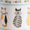 Ulster Weavers Cats In Waiting Bone China Mug Orange