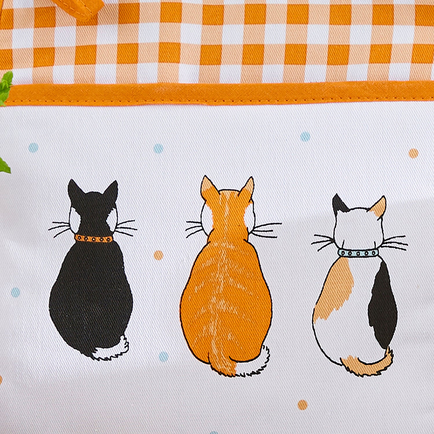 Ulster Weavers Cats In Waiting Thermal Pot Mitt Oven Glove Orange