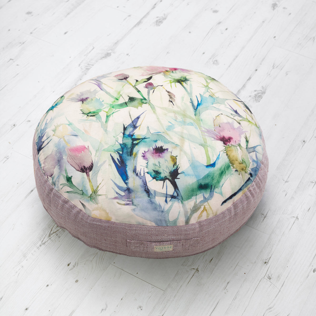 Voyage Maison Cirisun Floor Filled Cushion 75cm x 34cm Damson