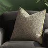 Cirro Jacquard Filled Cushion 45cm x 45cm Moss