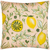 Furn. Citronello Printed Outdoor 45cm x 45cm Filled Cushion Peach