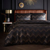 Laurence Llewelyn-Bowen Cocktail Jacquard Duvet Cover Bedding Set Black