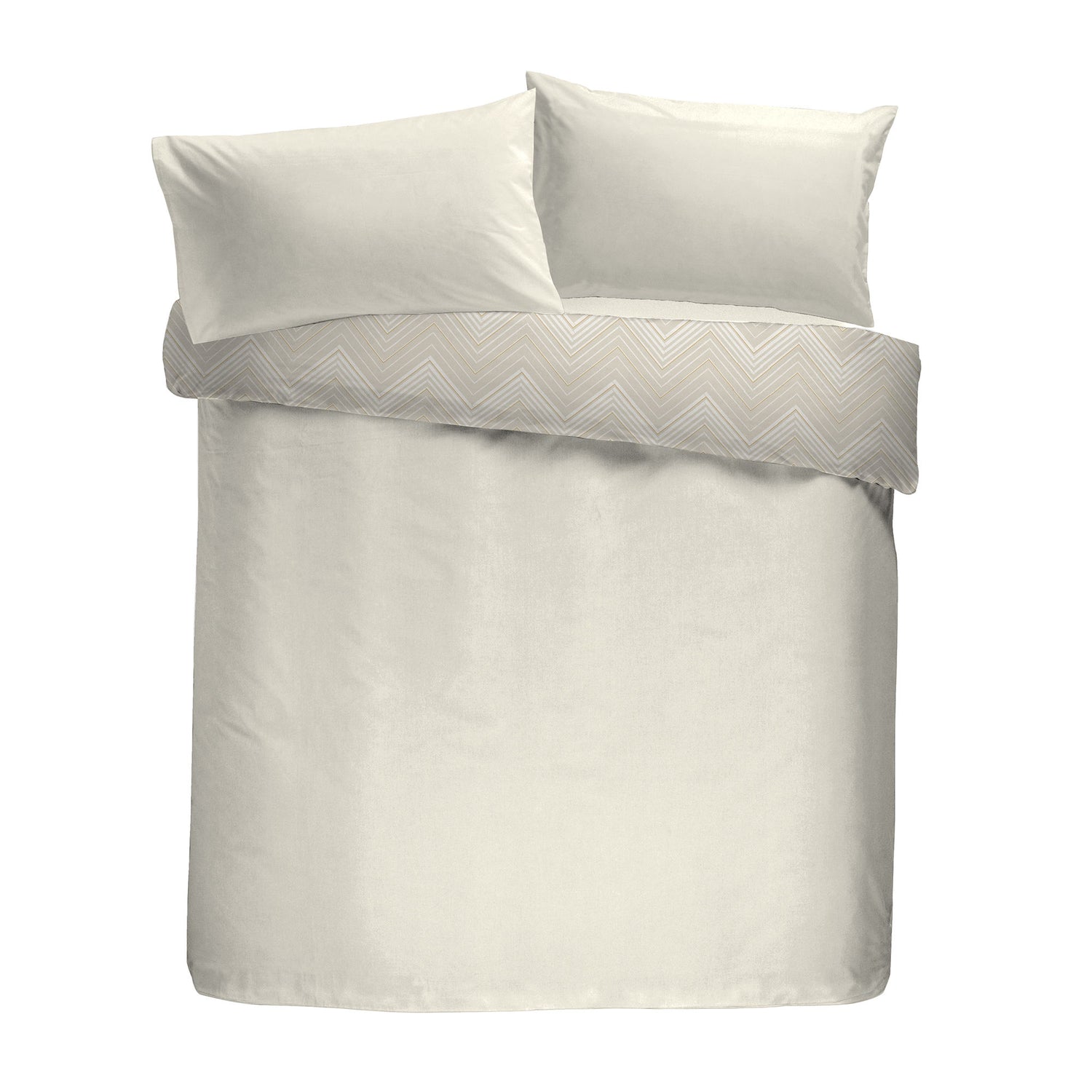Laurence Llewelyn-Bowen Cocktail Jacquard Duvet Cover Bedding Set Ivory