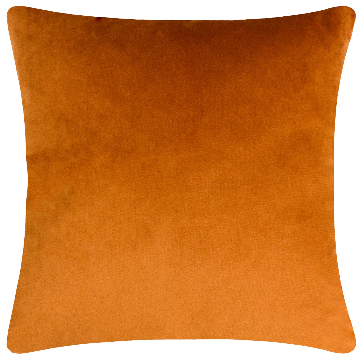 Furn Cleo Linear Woven Filled Cushion 45cm x 45cm Ginger Navy