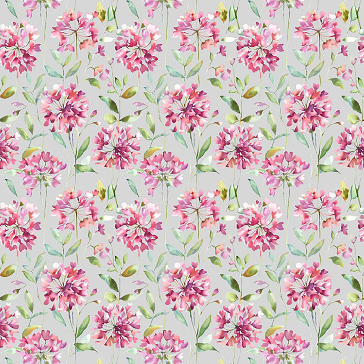 Voyage Maison Clovelly Printed Cotton Fabric Stone