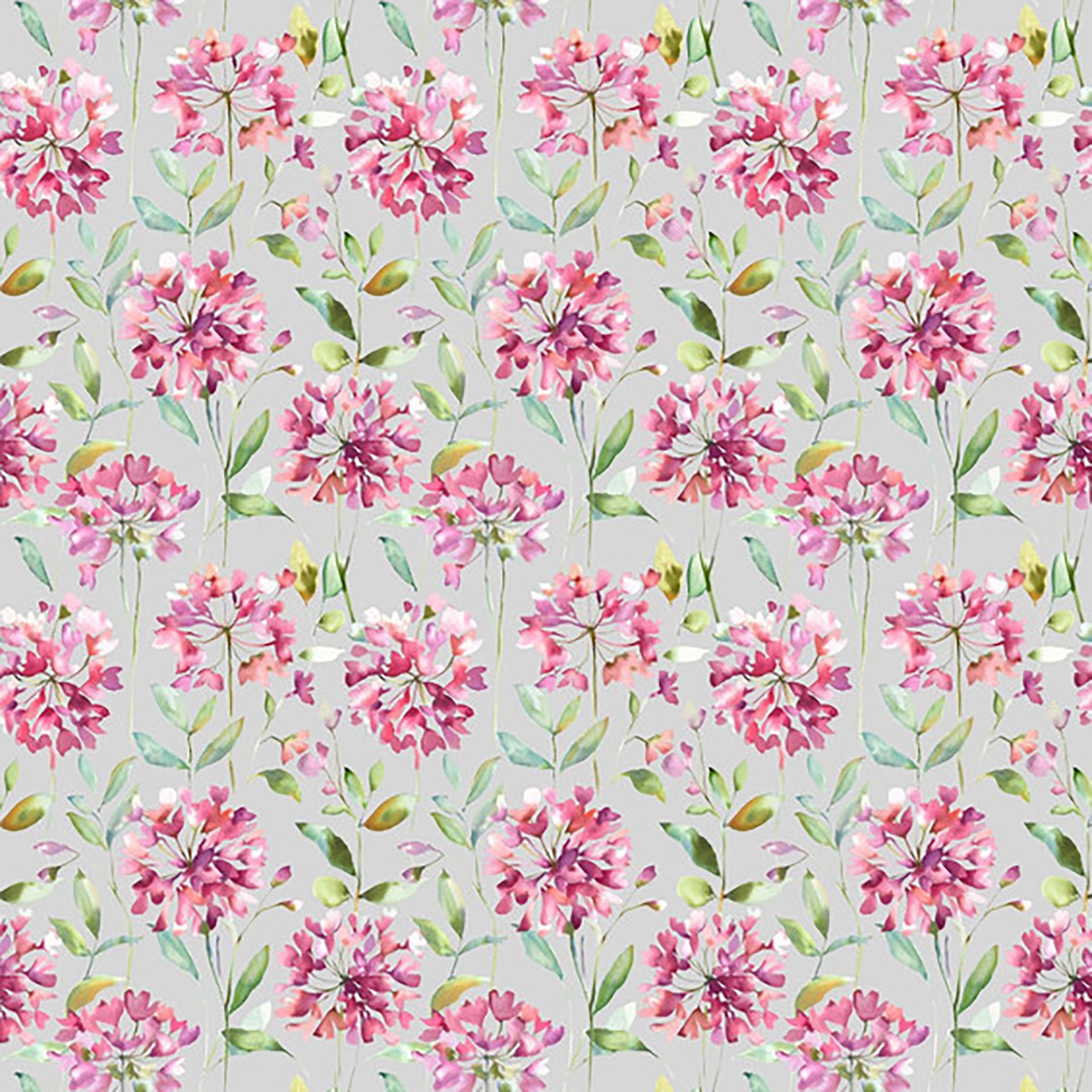Voyage Maison Clovelly Printed Cotton Fabric Stone