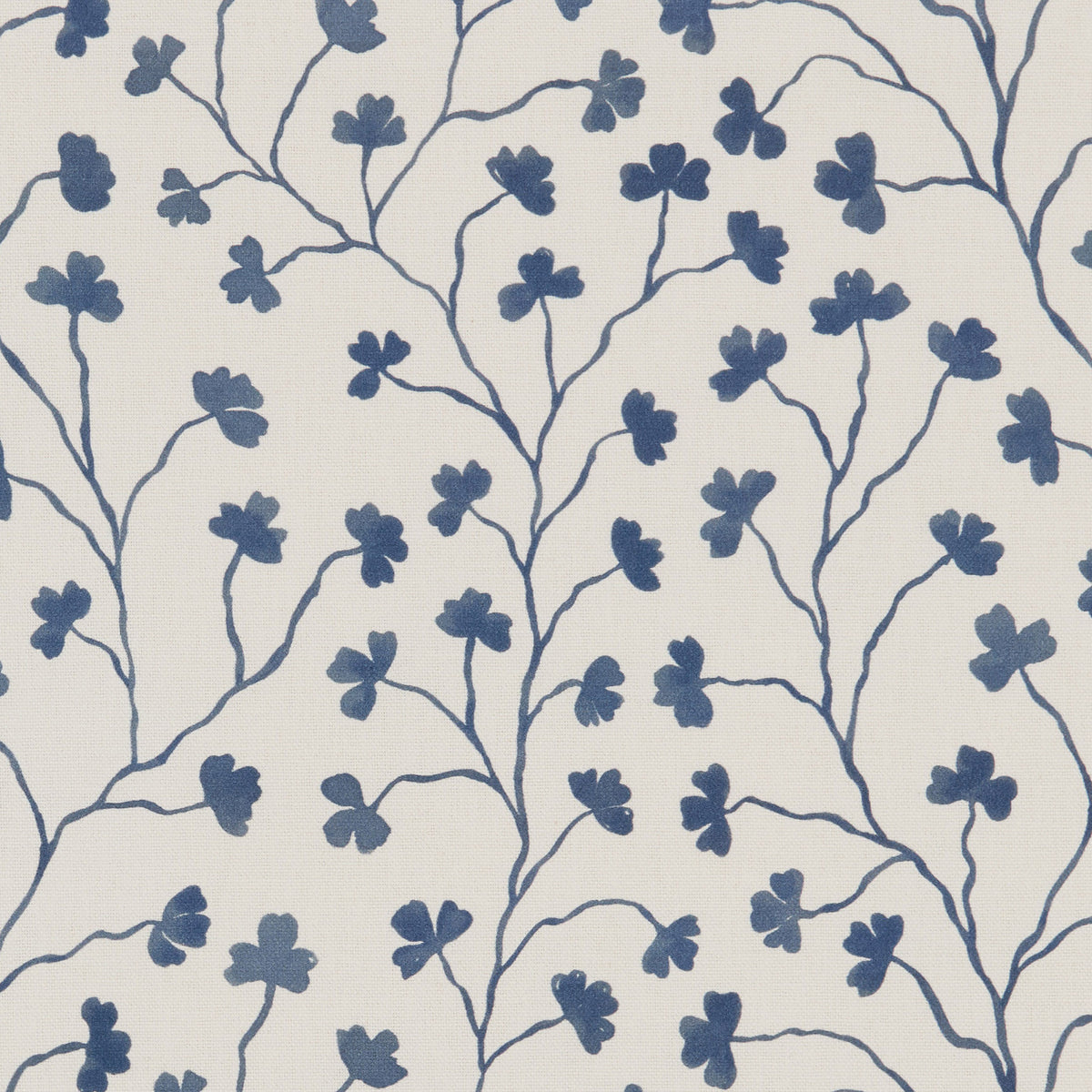 Ashley Wilde Clover Fabric Navy