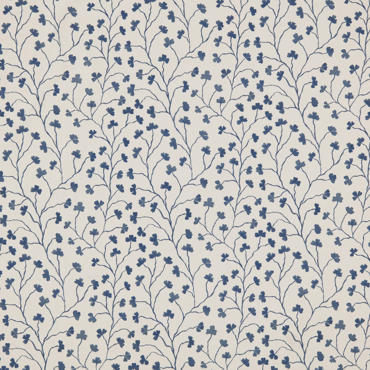 Ashley Wilde Clover Fabric Navy