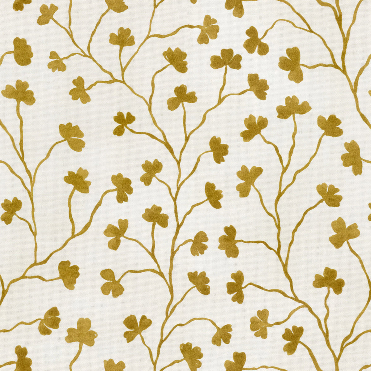 Ashley Wilde Clover Fabric Ochre