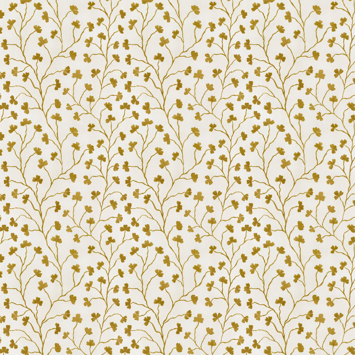 Ashley Wilde Clover Fabric Ochre