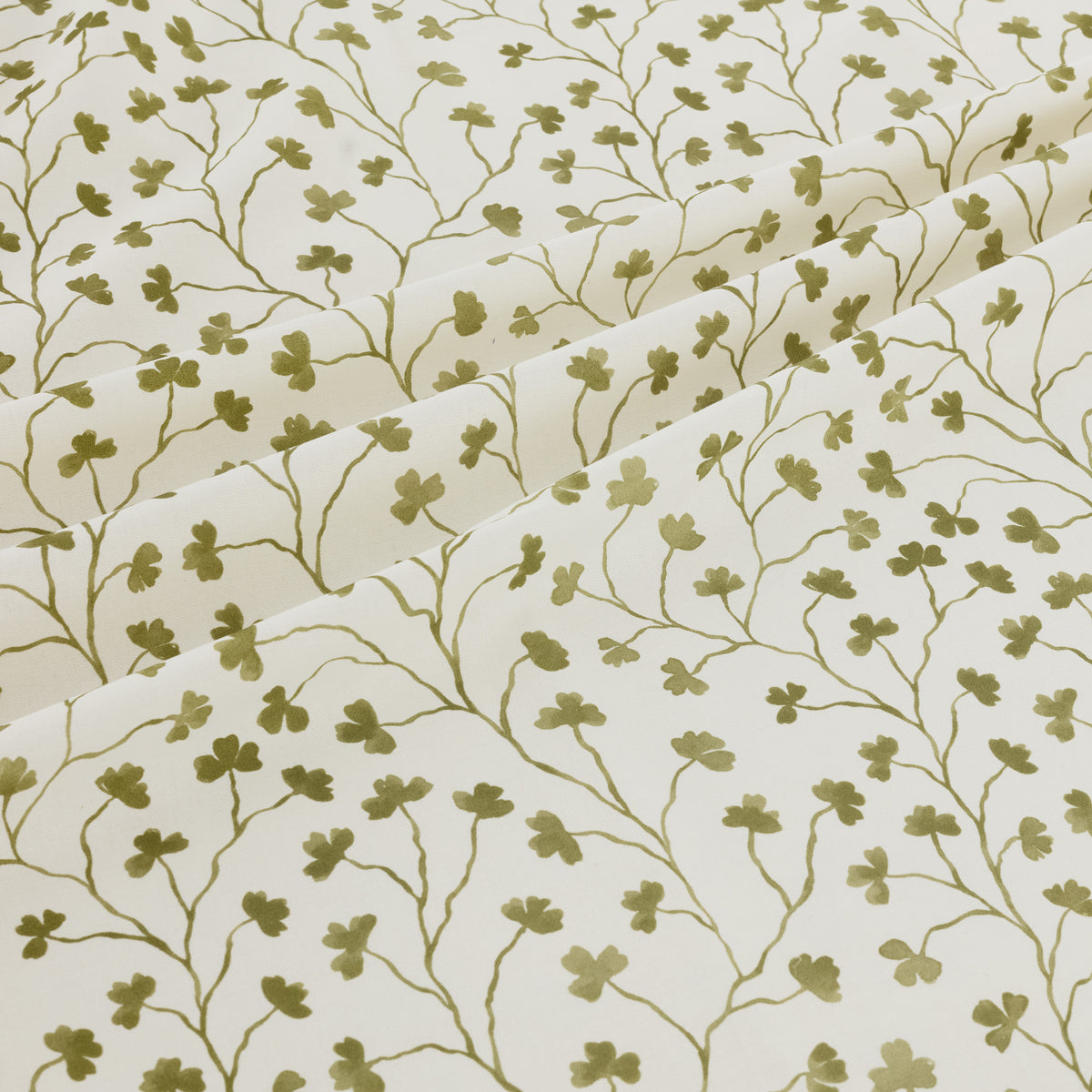 Ashley Wilde Clover Fabric Olive