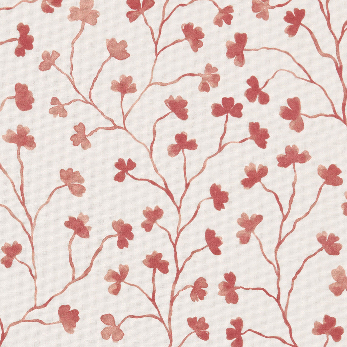Ashley Wilde Clover Fabric Raspberry