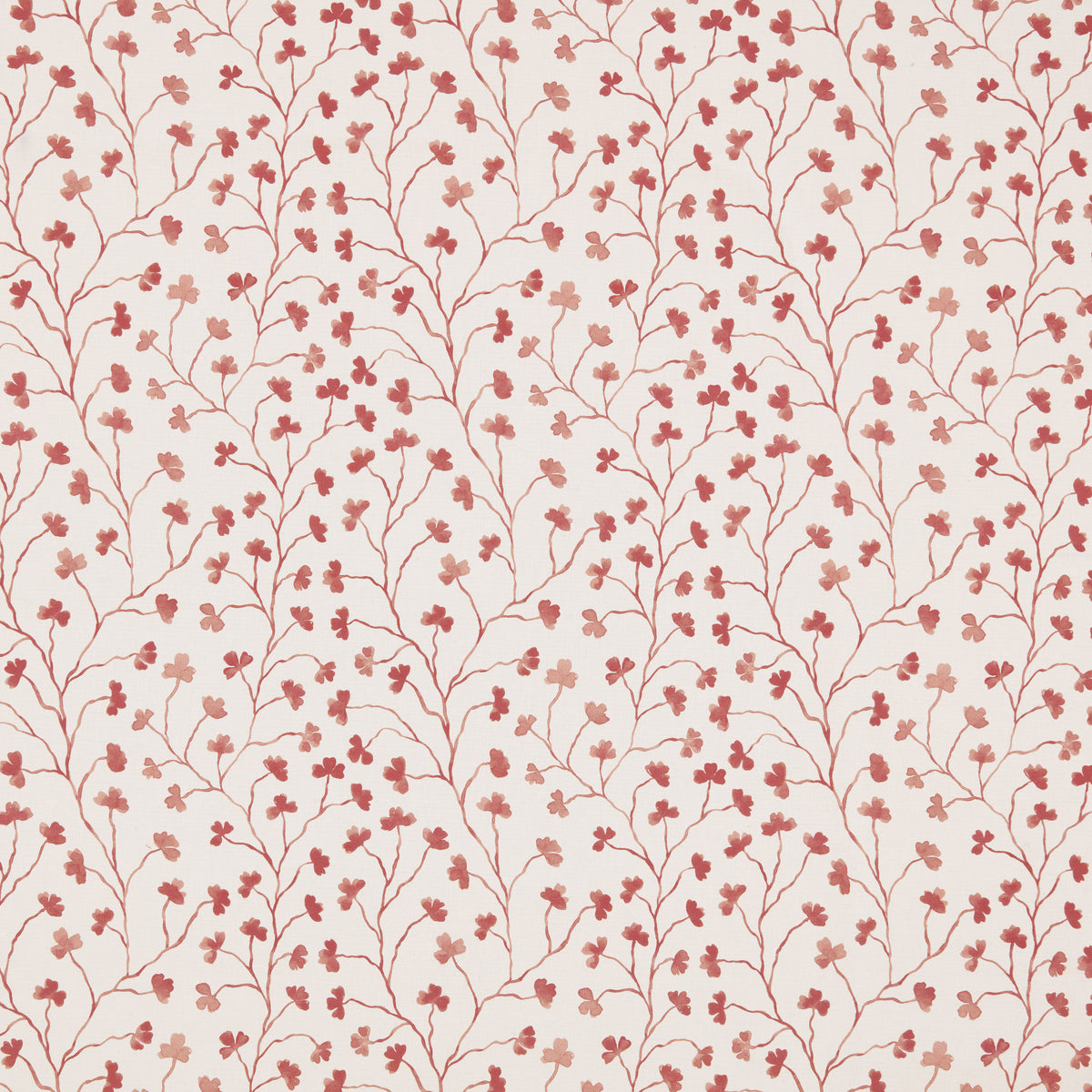 Ashley Wilde Clover Fabric Raspberry
