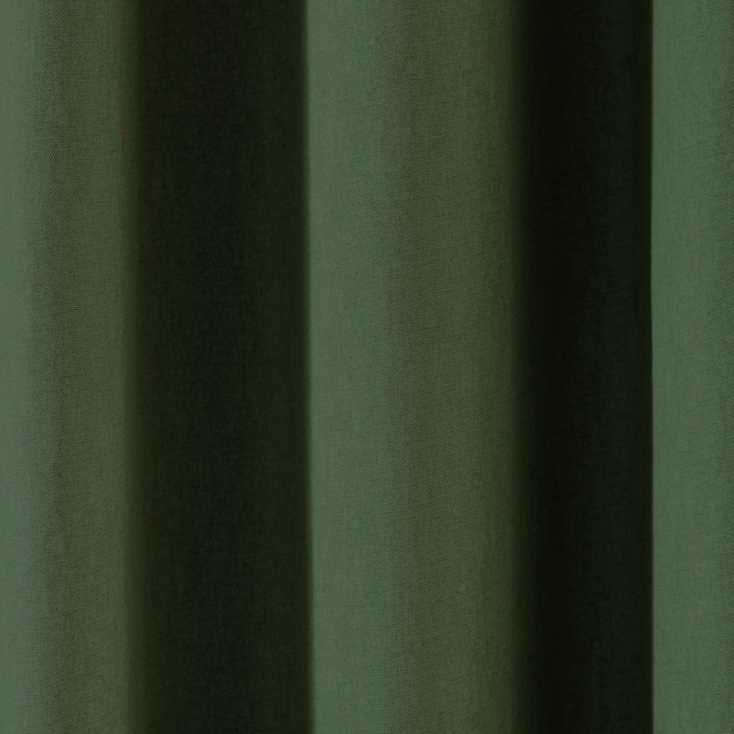 Fusion Cannes Thermal Ready Made Eyelet Blackout Curtains Bottle Green