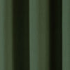 Fusion Cannes Thermal Ready Made Eyelet Blackout Curtains Bottle Green