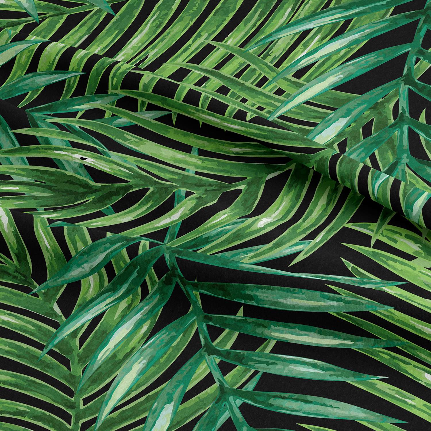 Chartwell Outdoor UV Water Resistant Printed Fabric Ebony