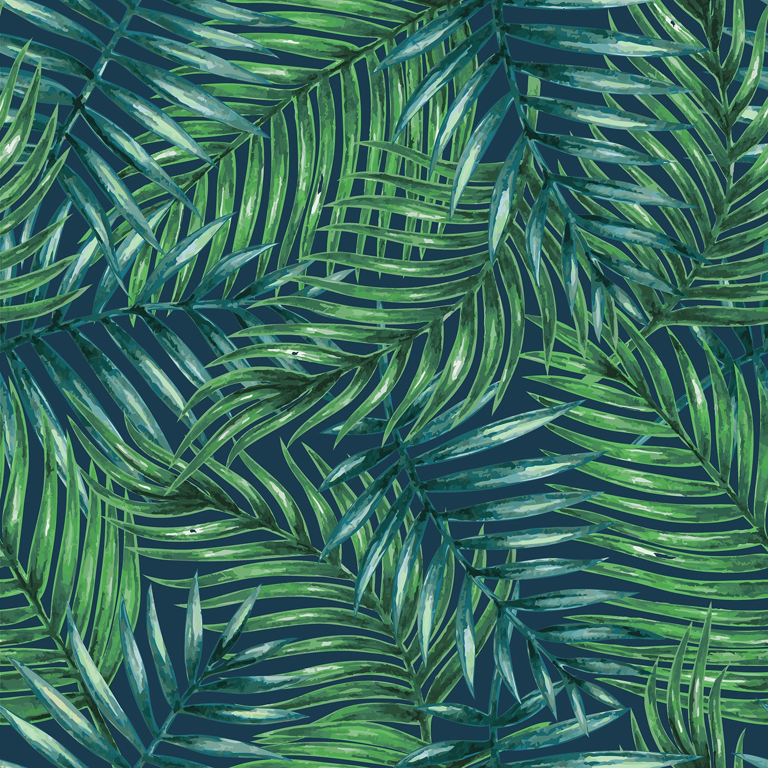 Chartwell Outdoor UV Water Resistant Printed Fabric Midnight