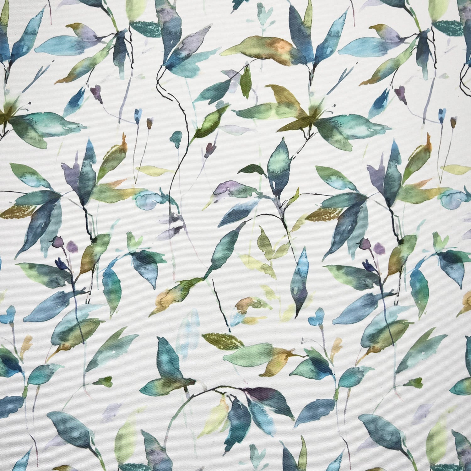 Lago Outdoor UV Water Resistant Printed Fabric Peacock