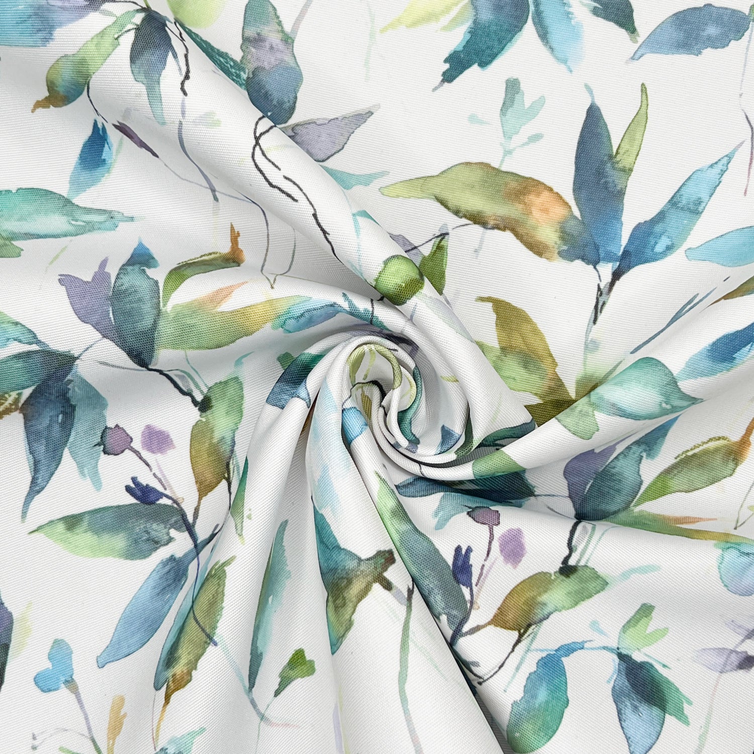Lago Outdoor UV Water Resistant Printed Fabric Peacock
