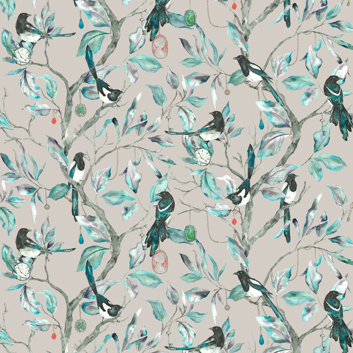 Voyage Maison Collector Printed Cotton Fabric Linen