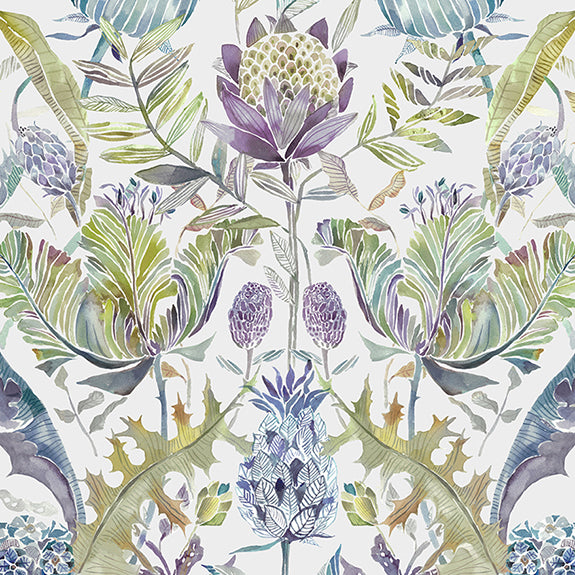 Voyage Maison Colscott Printed Cotton Fabric Skylark